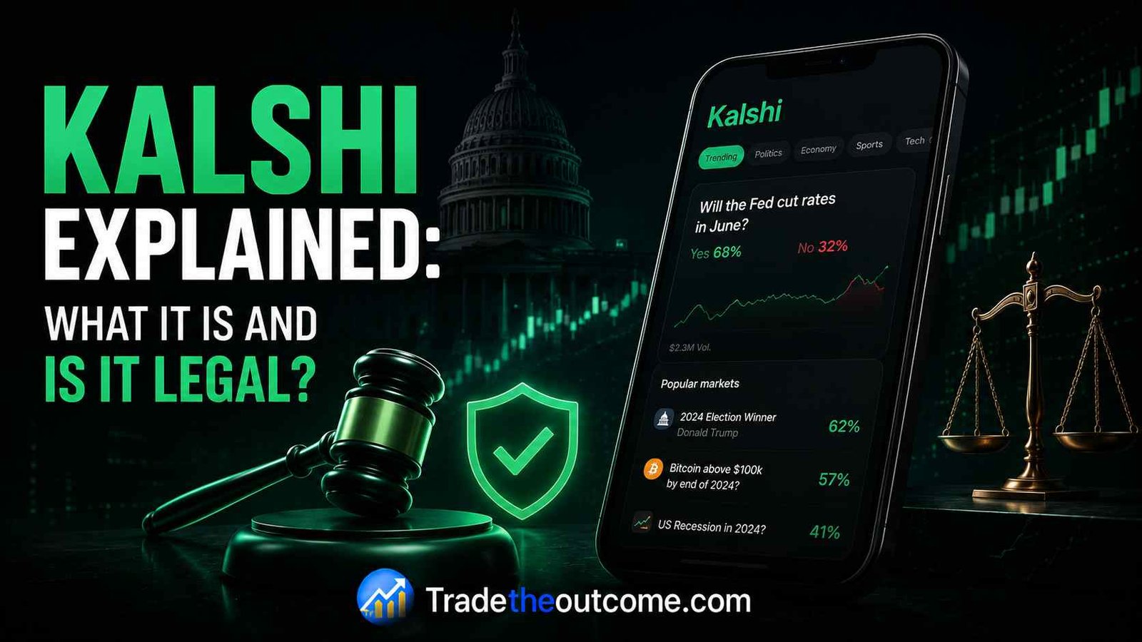 feature image for article "Kalshi Explained: What It Is and Is It Legal?"